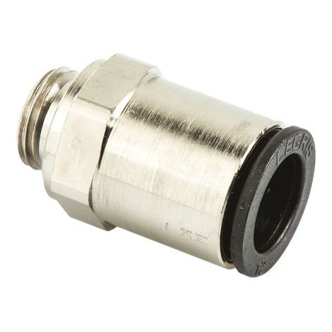 Adaptateur droit fileté Legris LF3000 vers Enfichable, 12 mm G 1/4 Mâle ( Prix pour Paquet de 2 )
