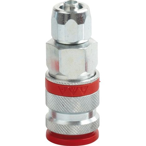 ELMAG Stahlkupplung JWL Serie 520, DN 7,8, mit PUR Anschluss 9,5x13,5 mm (1/2)