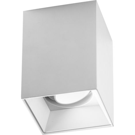 Plafoniera gea led gfa1230 gu10 led faretto spot orientabile bianco lampada soffitto
