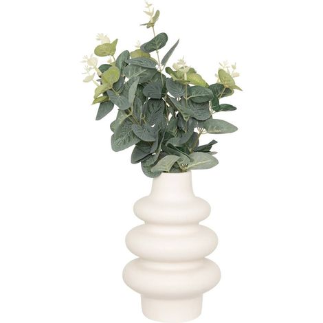 Composizione di eucalipti con vaso suza h37cm - Atmosphera créateur d'intérieur (1/5)
