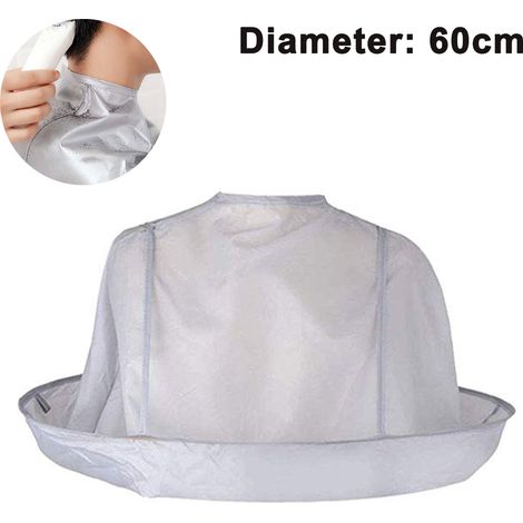 Cape de coiffeur parapluie pliable, imperméable, pour salon de coiffure professionnel, usage spécial coiffeur, cape de coupe de cheveux pour adultes et enfants (usage à domicile). (1/5)