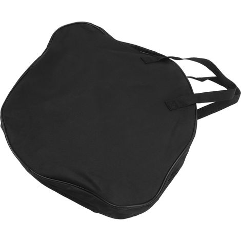 Sac de rangement pour plaques de cuisson en tissu Oxford résistant à l'usure avec fermeture éclair métallique et poignées en nylon, idéal pour les pique-niques et le camping (taille L). (1/5)