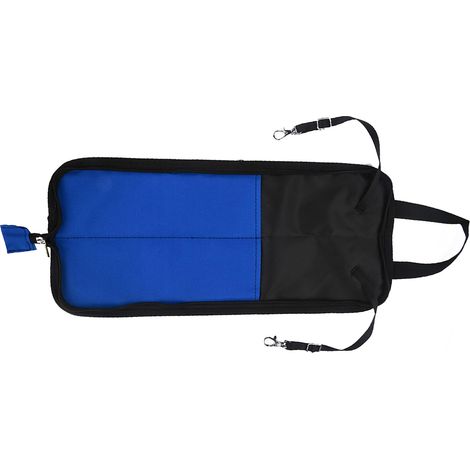 Sac de rangement portable pour baguettes de batterie IRIN avec poignée et accroche mural (Bleu) (1/5)