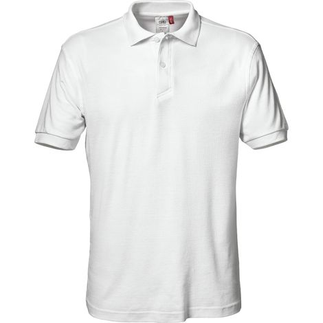 SIR SAFETY SYSTEM SIRFLEX Polo de travail à manches courtes en coton blanc Taille 3XL