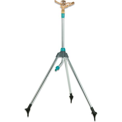 Bricoferr Arroseur à impact métallique 3/4" avec trépied