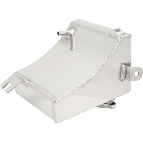 Kit de vase d'expansion de liquide de refroidissement anti-fuite en aluminium pour radiateur S13 (tous modèles), couleur argent. (1/5)