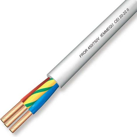 Cavo elettrico multipolare Fror 4G0,75