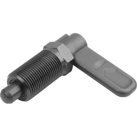 KIPP Sperrriegel M10 D=4 SW1=10 Form A ohne Kappe Mutter (1/3)