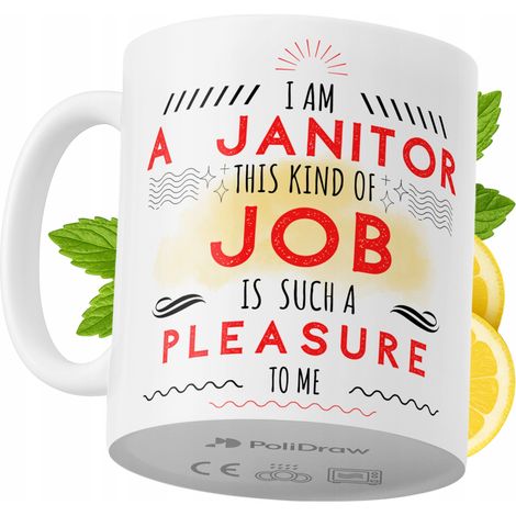 Lustige Kaffeetasse mit witzigem Textdesign für Hausmeister – ideal für Geburtstage, Namenstage und Feiertage. Hochwertige Tasse für besondere Anlässe im Büro oder Homeoffice. Farbe: Weiß, 330 ml.