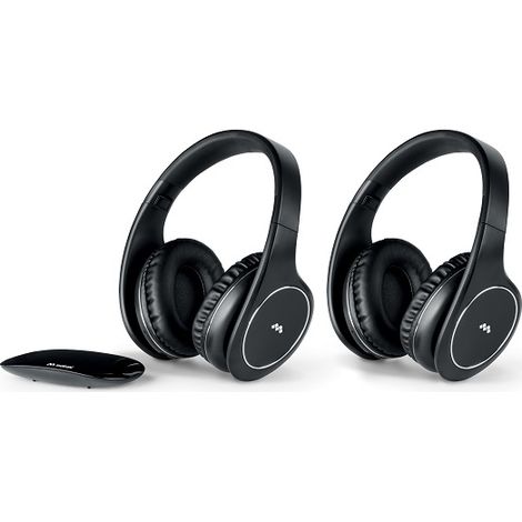 Meliconi HP Easy Digital Bundle Écouteurs Avec fil &sans fil Arceau Micro-USB Noir (1/4)