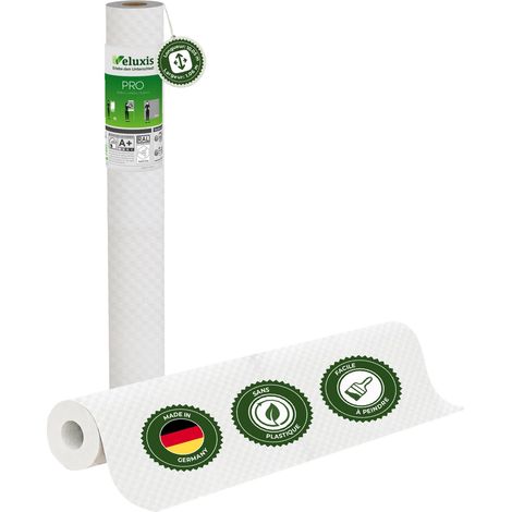 Veluxis® Papier peint intissé PRO 10,05 m x 0,53 m (motif en relief, lé unique) – excellent rapport qualité-prix, idéal pour les grandes surfaces et les plafonds – Fabriqué en Allemagne (1/5)