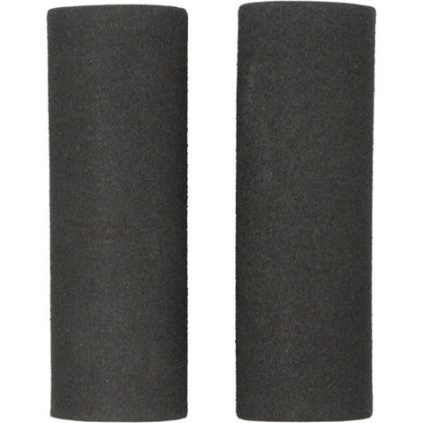 Lot de 2 poignées de guidon anti-vibrations en mousse pour moto. (1/4)