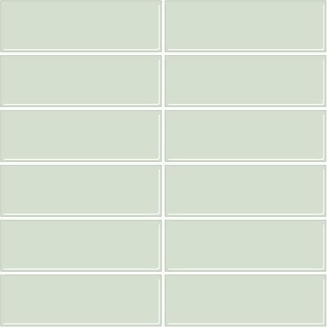 Adhesivos 3D para azulejos，revestimiento autoadhesivo para paredes de cocina，color verde intenso (30,5 x 30,5 cm) (1/5)