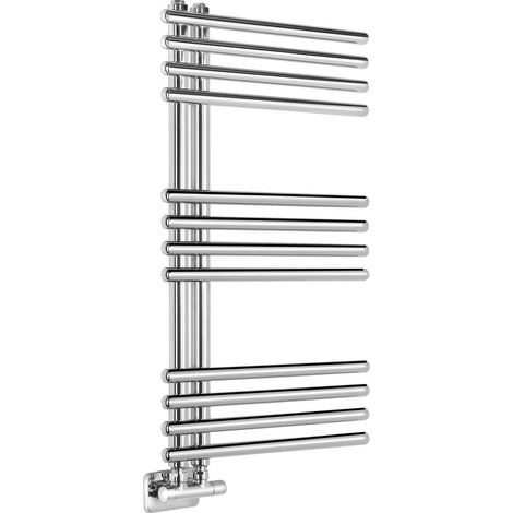 Radiateur de salle de bain NYMPHA 500x800mm, chromé (1/4)
