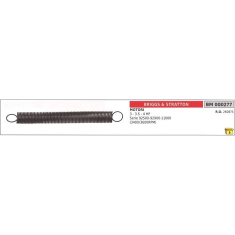 Muelle regulador BRIGGS & STRATTON para motor de cortacésped de 3-3,5-4 CV 000277