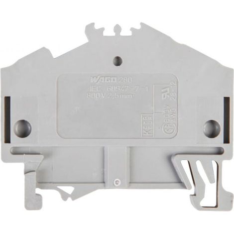 WAGO GmbH& Co. KG Durchgangsklemme gr 0, 08-2, 5qmm 280-641