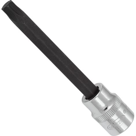 VIGOR Schraubendrehereinsatz, 3/8 (10 mm) Vierkant hohl, Innen TORX Profil, SW T45, Art.Nr. V6089 (1/2)