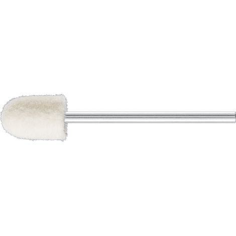PFERD TOOLS mittelharte Filzpolierstifte Walzenrundform Ø 8x12 mm Schaft-Ø 2,35 mm 10 Stk
