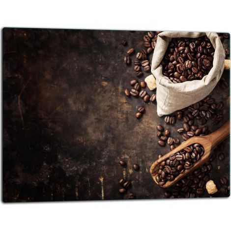 Glasschneidebrett 52x40 Kaffee (1/5)