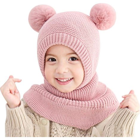 Kinder Sturmhaube mit Halswärmer, winddicht & warm, Fleece, 2-5 Jahre (1/5)