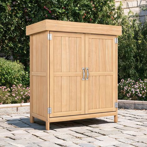 Chariot de jardin en legno di abete 74 x 43 x 88 cm (1/5)