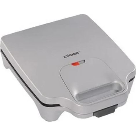 Cloer 6269 máquina para sándwiches dorados plateada 1800 vatios