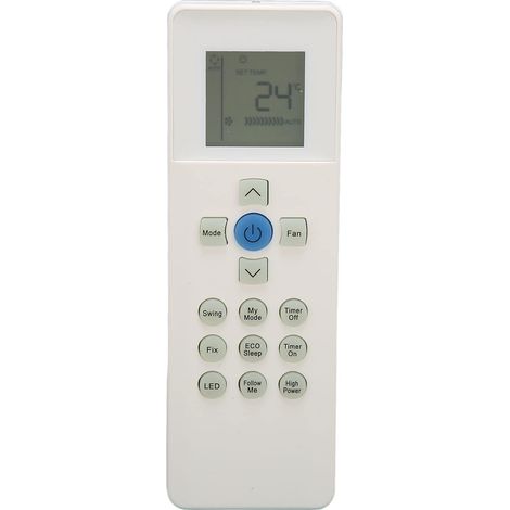 Télécommande de Remplacement pour Climatiseur Carrier RG67N BGEF RG67V BGEF avec Boutons Sensibles, Stable et économe en énergie (1/5)