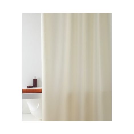 TENDA PER DOCCIA 2 LATI IN TESSUTO CM. 180 x 200 Mod. Beige - DH