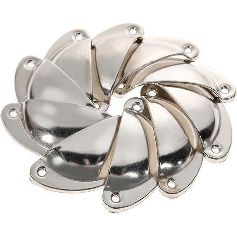 Lot de 10 poignées de porte style vintage, boutons de tiroir, poignées de meuble, poignées de placard, boutons de meuble, revêtement en laiton antique, outils métalliques pour tiroir de cuisine