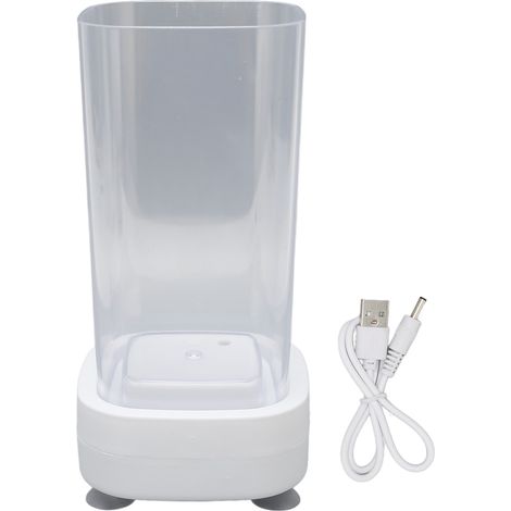Nettoyeur ultrasonique à haute fréquence 47KHz, capacité 600ml, USB, silencieux, machine multifonction de nettoyage (1/5)