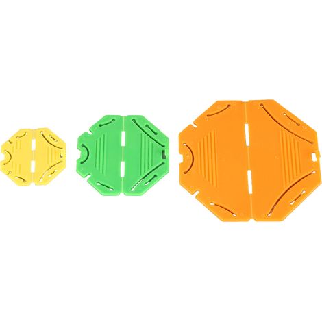 Lot de 3 plaques à fleurs Kanzashi DIY, gabarit artisanal rapide pour fleurs en forme d’épée, création manuelle facile (1/5)