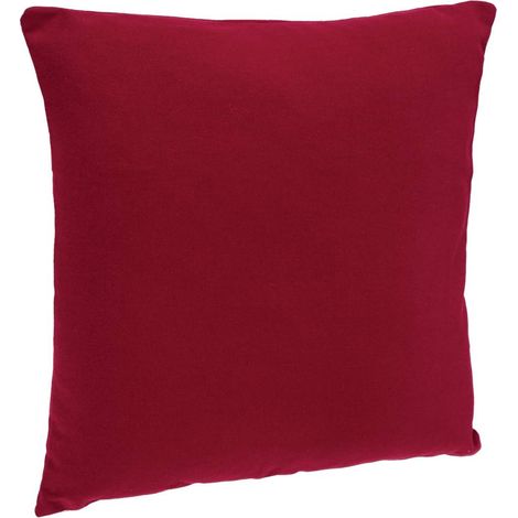 Copricuscino in cotone rosso 38x38cm - Atmosphera créateur d'intérieur