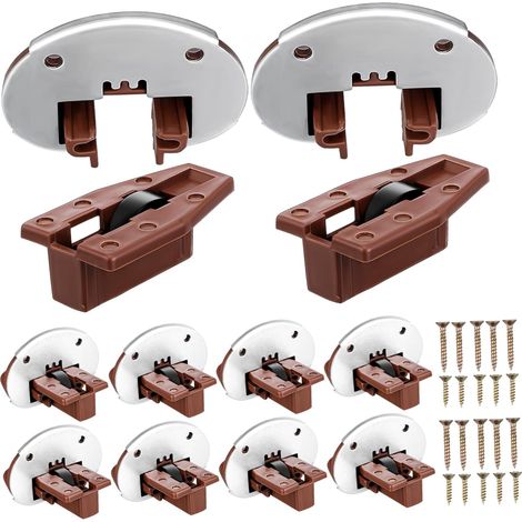 VILLCASE Kit de réparation glissières (10 jeux) - tiroir durables pour (1/5)