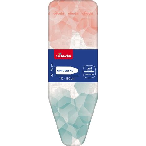 Funda Para Tabla de Planchar Vileda 163255 Comfort Plus Rosa 110 x 30 cm 130 x 45 cm