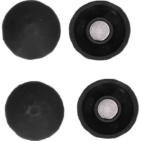4 Clous Magnétiques Décoratifs pour Garage 4.3cm ABS Résistant à la Corrosion Porte de Garage