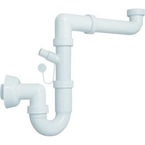 1PZ SIFONE MOPLEN LIBERO 1 VIA CON SCARICO - 1"1/2 per lavello