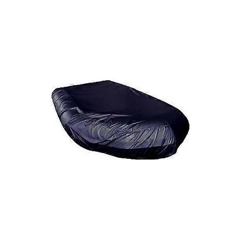 SZTXJ Schlauchbootabdeckung, wasserabweisend, staubdicht, schneesicher, aus hochwertigem Polyestergewebe, geeignet für Kajaks, Angelboote und Beiboote, schwarz