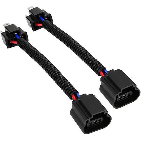 Adaptateur de câble de connexion automobile avec prise mâle H4 vers femelle H13 pour Ford