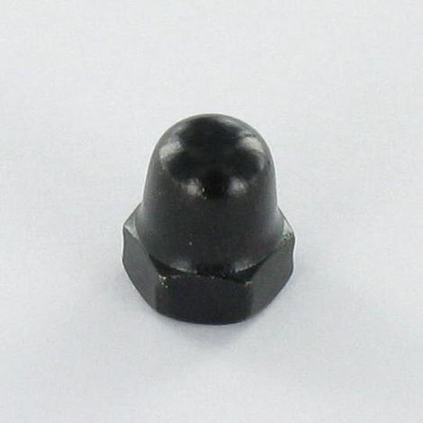 Ecrou Borgne Inox A2 Noir M5 Noir-1 pièce