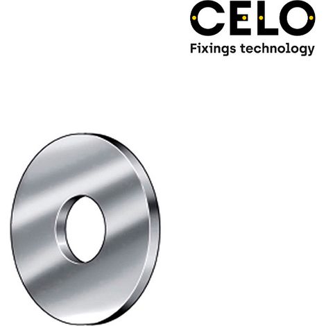 CELO Unterlegscheiben aus verzinktem Stahl Durchmesser 12 mm Pack 100