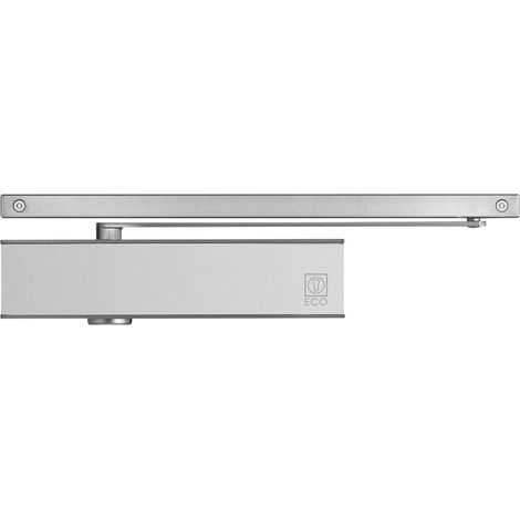 Ferme-porte ts-33 b - Finition : Argent RAL9006 - Force : 3 - ECO SCHULTE