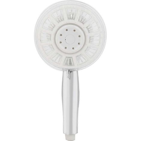 Pommeau de douche à main avec éclairage LED et contrôle de température à 3 couleurs pour salle de bain G1/2" (1/5)