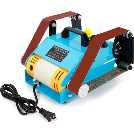 Ponceuse à bande 950 W 220 V Double Axis Belt Sanding Ponceuse à disque (1/5)