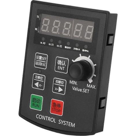 Moteur pas à pas servo HF020 : Positionnement de l’angle d’écriture et contrôle de la vitesse d’impulsion sans extension RS485 (1/4)