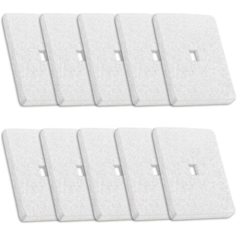 Lot de 10 filtres à air pour bassin compatibles avec les filtres Hiblow HP 60 et HP 80 (1/4)