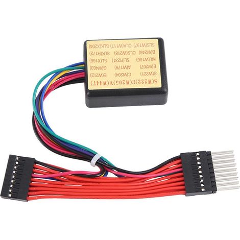 Filtre à compteur kilométrique (6X) compatible avec Mercedes-Benz W205, W222, W447, W221, W212, W204, W176 et X204. (1/5)