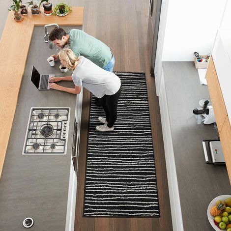 Tapis de couloir Larache Polyamide Antidérapant Largeur 80 x 100 cm (1/5)