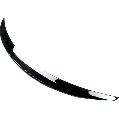 Spoiler per bagagliaio, compatibile con Mercedes-Benz Classe C W206, leggero e resistente, nero lucido (1/2)