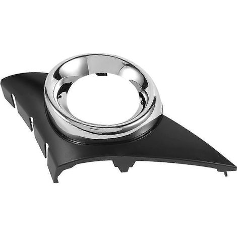 Cubierta cromada para faros antiniebla delanteros, marco de faros antiniebla, rejilla, accesorios para automóvil Peugeot 207 Sport 2006-2 Edición 0710