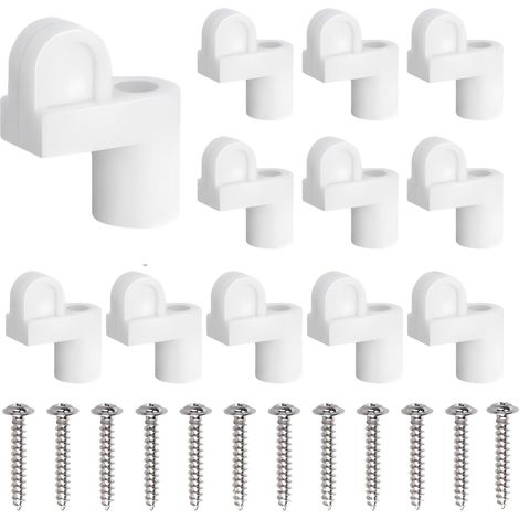 12 Pieces Fastening Hardware Mosquito Retainer Workshop Bedroom (1/5)